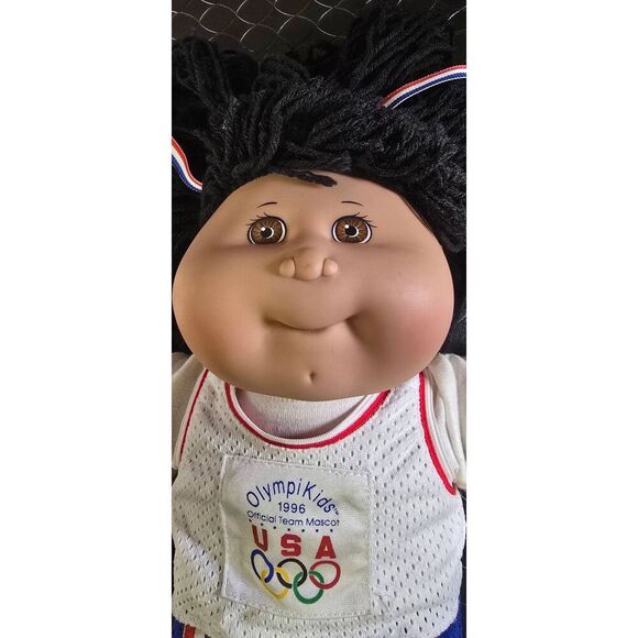Cabbage Patch Kids OlympiKids 1996 Olympic Tennis Special Edition Doll Team USA - Picture 5 of 6